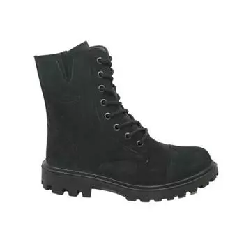 Водонепроницаемые черные мужские ботинки из нубука M7107NS