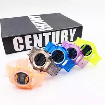 Водонепроницаемые цифровые наручные спортивные часы для мальчиков и девочек, детей и студентов One Size розовый