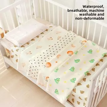 Водонепроницаемые детские и менструальные прокладки из хлопка, которые можно стирать — дышащие, предотвращающие протекание, для всесезонного использования. 1 piece, 29*40cm