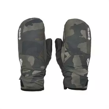 Водонепроницаемые и дышащие варежки STAY DRY Перчатки для сноуборда CLOUDWASH CAMO S [Volcom] Мужские (Ткань GORE-TEX) [J6852405 / ПЕРЧАТКА GORE-TEX]