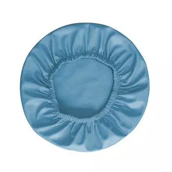 Водонепроницаемые и маслостойкие эластичные чехлы для круглых барных стульев, чехлы для сидений барных стульев, чехлы для подушек для стульев, эластичные чехлы для круглых барных стульев 13 дюймов 13 x13 чёрный