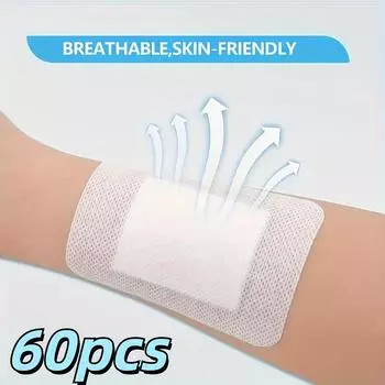Водонепроницаемые и воздухопроницаемые пластыри для ванны — мягко прилипают, не раздражают кожу, легко заменяются, без латексных марлевых подушечек 20pcs