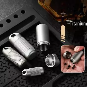 Водонепроницаемые инструменты для выживания EDC из титанового сплава для кемпинга и использования на открытом воздухе