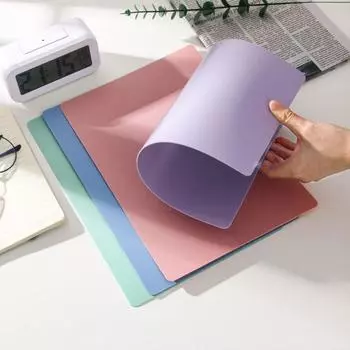 Водонепроницаемые коврики для стола для школьников, противоскользящие коврики для шитья и резки, коврики для записей, школьный офис A3 белый