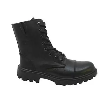 Водонепроницаемые кожаные черные женские ботинки Z7107DS