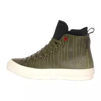 Водонепроницаемые кроссовки унисекс Converse Chuck Taylor All Star Hi Medium Olive Green Black Parchment 158838C 35