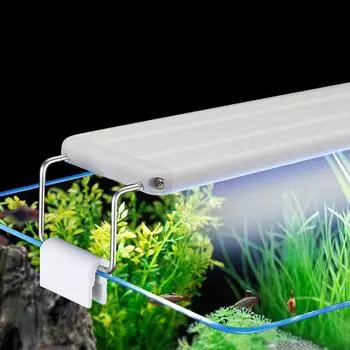 Водонепроницаемые лампы для аквариумов с водными растениями, светодиодные лампы для аквариумов, светильники для аквариумов, светильники для выращивания растений 40cm-EU Plug