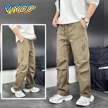 Водонепроницаемые мужские брюки свободного покроя высокого качества для бега на осень, спортивные брюки, спортивные брюки-карго, спортивные брюки для активного отдыха Techwear M