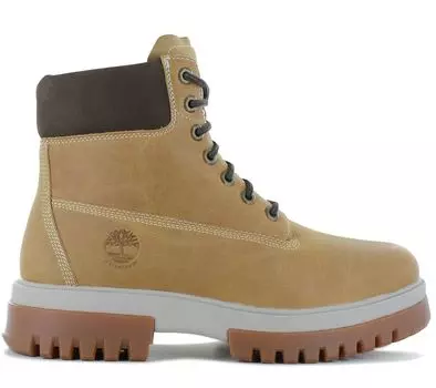 Водонепроницаемые мужские зимние ботинки Timberland Premium Arbor Road WP, кожаные пшеничные ботинки TB0A5YKD ORIGINAL Shoes EU 47.5 US 13 коричневый