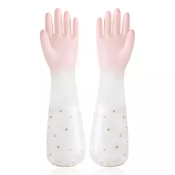 Водонепроницаемые перчатки для уборки по дому, кухонные латексные перчатки для мытья посуды, прачечные, износостойкие резиновые перчатки