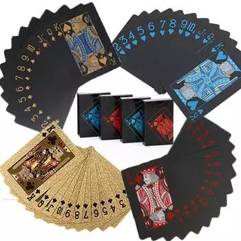 Водонепроницаемые пластиковые игральные карты для покера, настольные игры для домашних животных, рождественский подарок на Хэллоуин, День Благодарения