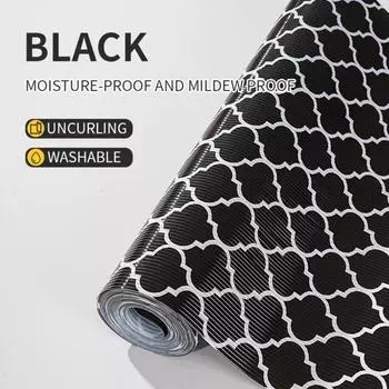 Водонепроницаемые покрытия для полок кухонных шкафов, нескользящие неклейкие покрытия для кухонных полок, полка