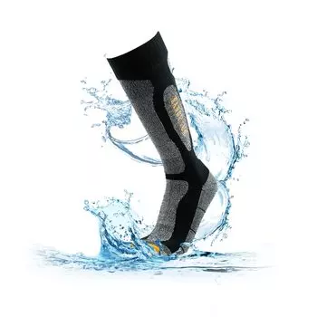 Водонепроницаемые полностью водонепроницаемые 3 слоя SGS высокотемпературные холодные запахи спортивные 1 пара [RANDY SUN] носки, водонепроницаемые, носки, рыбалка, катание на лыжах,