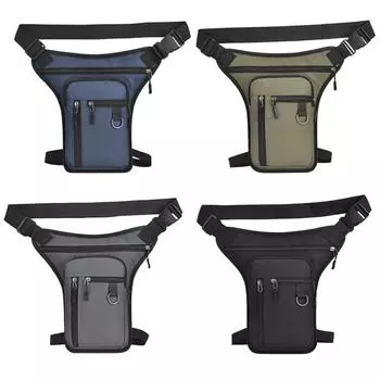 Водонепроницаемые поясные сумки для ног, уличная мотоциклетная поясная сумка Molle, поясная сумка синий