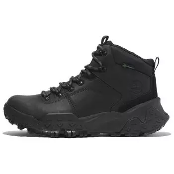Водонепроницаемые прочные ботинки до середины икры Timberland Waterproof Durable Motion Scramble Удобные Универсальные Ботинки для улицы Мужские ботинки Черные A6CENW02 43.5