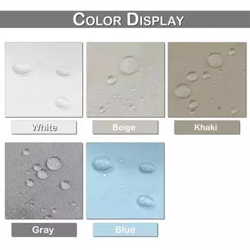 Водонепроницаемые прозрачные шторы для патио Tab Top для внутреннего и наружного использования, вуалевые шторы, беседки, перголы, оконные шторы, садовые панели, украшения W132xH213cm