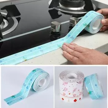 Водонепроницаемые швы для ванной комнаты, самоклеящаяся клейкая уплотнительная лента, уплотнительная лента для ванной комнаты, кухонная раковина, наклейка на шов двери, окна A
