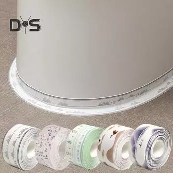 Водонепроницаемые швы для ванной комнаты, самоклеящаяся клейкая уплотнительная лента, уплотнительная лента для ванной комнаты, кухонная раковина, наклейка на шов двери, окна