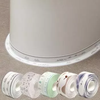 Водонепроницаемые швы для ванной комнаты, самоклеящаяся клейкая уплотнительная лента, уплотнительная лента для ванной комнаты, кухонная раковина, наклейка на шов двери, окна