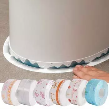 Водонепроницаемые швы для ванной комнаты, самоклеящаяся уплотнительная лента с отличной липкостью, уплотнительная лента для ванной комнаты, кухни A