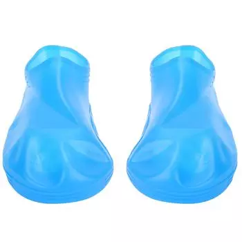 Водонепроницаемые силиконовые бахилы многоразовые защитные чехлы для обуви от дождя и снега нескользящие складные ботинки Ove S