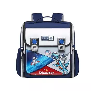 Водонепроницаемые светоотражающие рюкзаки с мультяшными животными для маленьких мальчиков и девочек, высококачественный школьный рюкзак с динозавром для детского сада, детский милый рюкзак, детские школьные ранцы 32*20*35CM