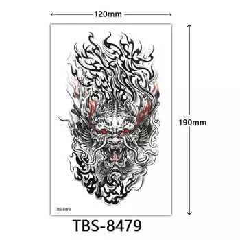 Водонепроницаемые татуировки наклейки тотем наклейки татуировки 120*190mm