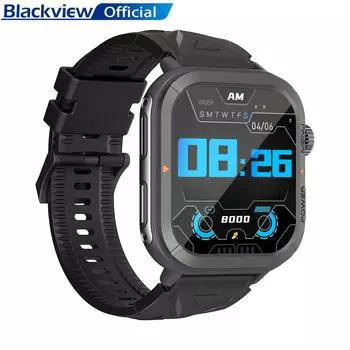 Водонепроницаемые умные часы Blackview W30, новая версия для мужчин и женщин, часы для отслеживания здоровья и фитнеса, Bluetooth-вызовы для ISO Android