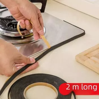 Водонепроницаемые, устойчивые к плесени уплотнительные полосы для кухонных кромок плиты и раковины