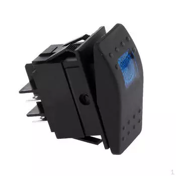 Водонепроницаемый 12А кулисный тумблер со светодиодной подсветкой