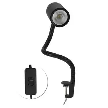 Водонепроницаемый 18 Вт 18 светодиодных чипов регулируемый рабочий светильник для машины с фиксированным зажимом