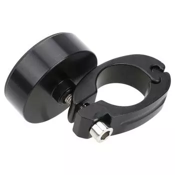 Водонепроницаемый алюминиевый руль мотоцикла, кварцевые часы, велосипедные часы, аксессуары для мотоциклов чёрный