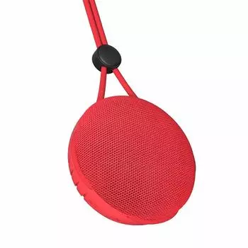 Водонепроницаемый беспроводной динамик Owltech, совместимый с Bluetooth, беспроводной стереорежим, 15 часов непрерывного воспроизведения, красный OWL-BTSP01S-RE