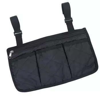 Водонепроницаемый боковой карман для инвалидной коляски, многокарманная подвесная сумка для инвалидной коляски, подвесной держатель для ручки на подлокотнике, аксессуары для инвалидной коляски
