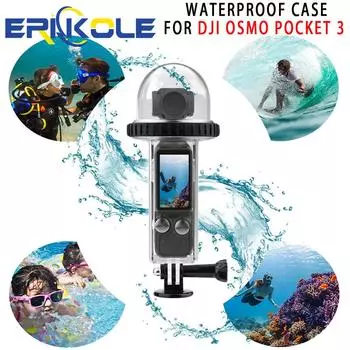 Водонепроницаемый чехол 40M для подводного дайвинг-бокса DJI OSMO Pocket 3, защитный чехол для аксессуаров для камеры OSMO Pocket 3