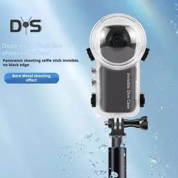 Водонепроницаемый чехол для экшн-камеры с защитой от царапин, отпечатков пальцев и запотеванием, защитный герметичный чехол для камеры Insta360 X4 прозрачный