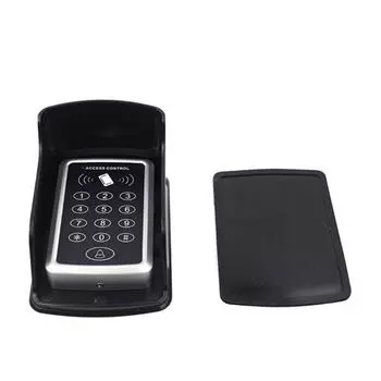 Водонепроницаемый чехол для беспроводного дверного звонка, кнопка перезвона, пусковые установки чёрный