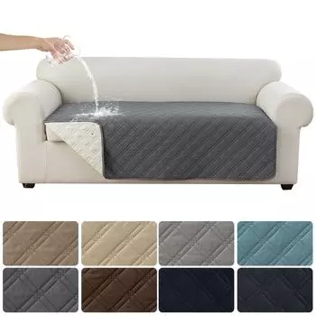 Водонепроницаемый чехол для дивана Genina, моющийся чехол для дивана, подходящий для домашних животных, чехол для мебели 100x60cm