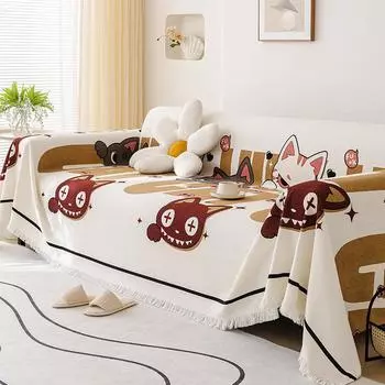 Водонепроницаемый чехол для дивана из синели, полотенце, универсальный чехол на четыре сезона, кожаный чехол для дивана, не царапающий универсальный универсальный чехол, подушка для дивана 180*130cm