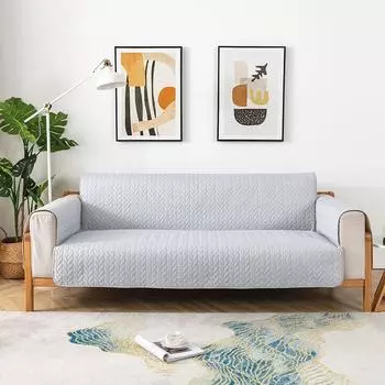 Водонепроницаемый чехол для дивана, износостойкая подушка для дивана для домашних животных, однотонный, устойчивый к моче и нескользящий чехол для дивана 53*190