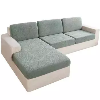 Водонепроницаемый чехол для дивана, полный пылезащитный чехол для дивана из жаккарда, универсальный для всех сезонов, чтобы предотвратить появление царапин у кошек 1 Seater 65-95cm