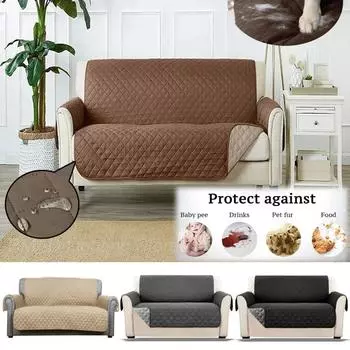 Водонепроницаемый чехол для дивана, стеганый, износостойкий чехол для дивана, для собак, домашних животных, детей, кресел, мебели, чехлы на 1/2/3 места, защита 1 Seat (170x170cm)