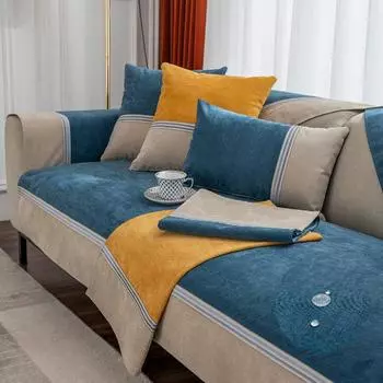 Водонепроницаемый чехол для дивана, устойчивый к мочеиспусканию, устойчивый к царапинам от кошек, чехлы для диванов для гостиной, нескользящее секционное полотенце для дивана 70 x 50cm 1pc серый