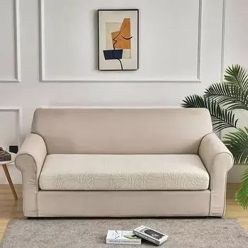 Водонепроницаемый чехол для дивана, жаккардовый чехол для дивана, эластичный чехол на сиденье дивана для гостиной, съемный L-образный комбинированный шезлонг 1pc Normal size-2