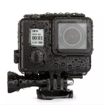 Водонепроницаемый чехол для GoPro Blackout GoPro Hero 4 3+, подводный корпус 35 м, чехол для дайвинга, аксессуары Go pro чёрный