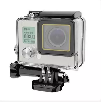 Водонепроницаемый чехол для GoPro Hero 4 3+, защитный чехол для подводного плавания длиной 60 м, чехол для Go Pro 4 3+ GoPro4, чехол для дайвинга, аксессуар