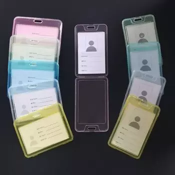 Водонепроницаемый чехол для кредитных карт, защитный чехол для банковской карты, прозрачный чехол для карты, студенческий билет, держатель для визиток в автобусе