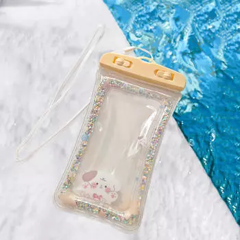 Водонепроницаемый чехол для мобильного телефона, чехол со шнурком для катания на лодке жёлтый