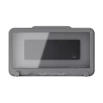 Водонепроницаемый чехол для мобильного телефона, держатель для телефона для душа, настенный, без сверления, вращение на 360 градусов, сенсорный серый