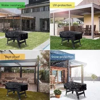 Водонепроницаемый чехол для настольного футбола, складной чехол для футбольного стола, пылезащитный чехол, влагостойкий серый